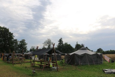 Rangerbauten Sommercamp 2017 bei Alfdorf