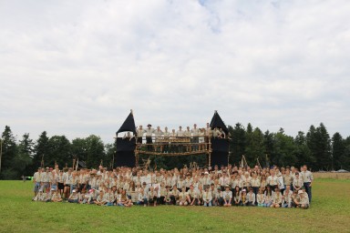 Gruppenbild Sommercamp 2017 bei Alfdorf